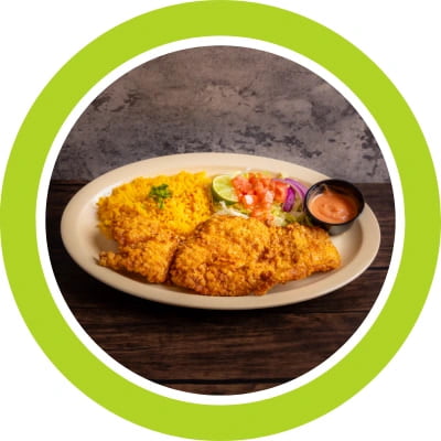 Milanesa de pollo